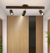 Natural Wood Beam Spotlight Light